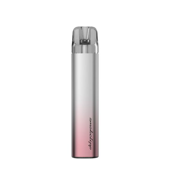 Smokclipp Pod Mod Gümüş-Pembe Degrade Renkli Şık Elektronik Sigara