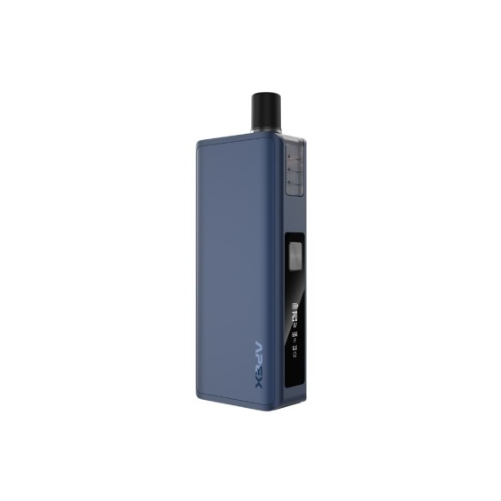 Vaporesso Apex Pod Mod Mavi, dijital ekranlı kompakt elektronik sigara.