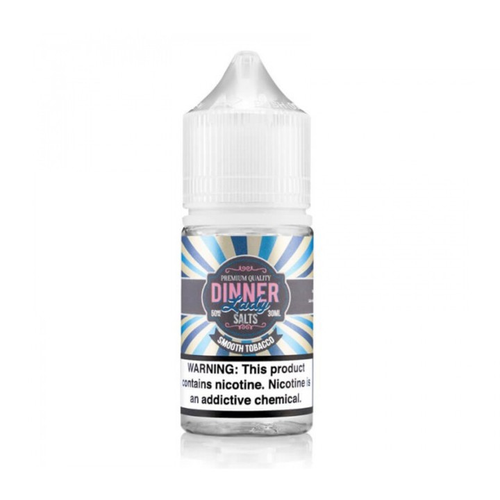 Dinner Lady Smooth Tobacco Salt Likit 30ml Premium Kalite Nikotinli E-Likit