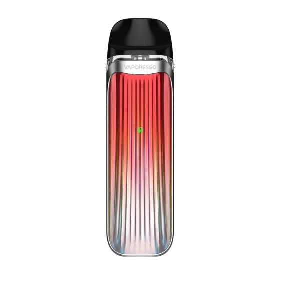 Vaporesso LUXE QS Pod Mod kırmızı/gökkuşağı renkli, şık pod elektronik sigara.