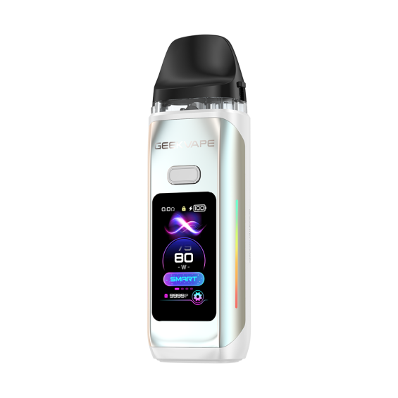 GeekVape Digi Max Pod Mod Beyaz, renkli ekranlı elektronik sigara