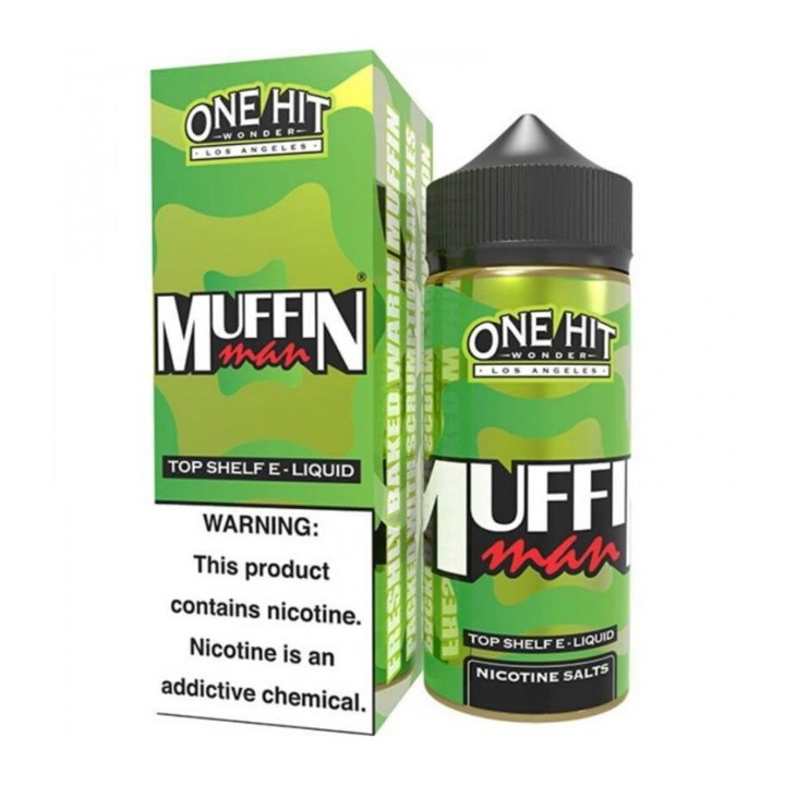 One Hit Wonder Muffin Man E Likit Yeşil Ambalaj Nikotinli