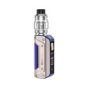 GeekVape Aegis Solo 3 Pod Mod mavi gümüş renkli, dayanıklı elektronik sigara