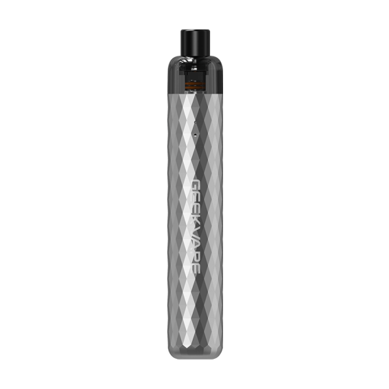 GeekVape Wenax S C Pod Mod gümüş, elmas desenli, kalem tipi elektronik sigara
