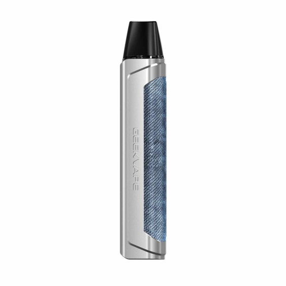 GeekVape Aegis 1FC Pod Mod gümüş mavi kot görünümlü kalem tip e-sigara