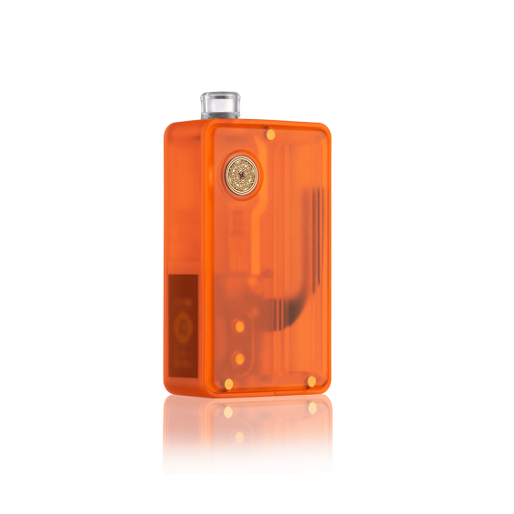 DotMod DotAIO V2 Lite Pod Mod turuncu şeffaf gövde, MTL/RDL elektronik sigara