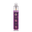 DotMod DotStick Revo Mor Pod Mod, desenli gövde, şeffaf tank