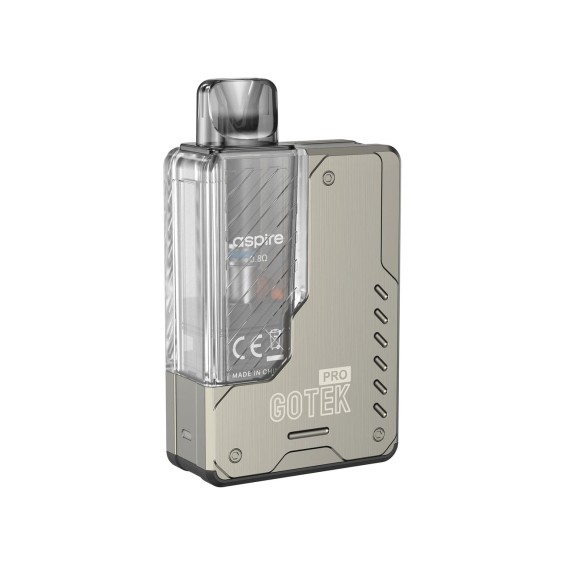 Aspire Gotek Pro Pod Mod Gümüş Renk Metalik Tasarım Vaping Cihazı