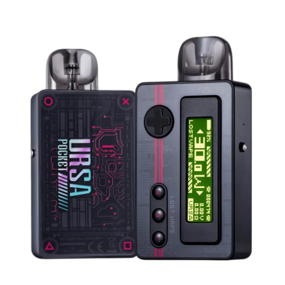 Lost Vape Ursa Pocket Pod Mod, retro oyun konsolu tasarımlı elektronik sigara
