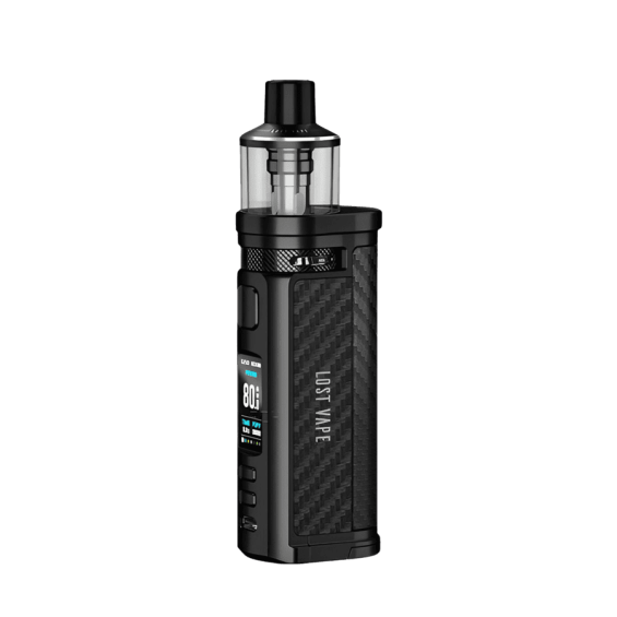 Lost Vape Centaurus Q80 Siyah Karbon Fiber Pod Mod Elektronik Sigara