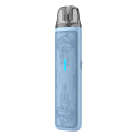 Lost Vape Ursa Nano S2 Pod Mod açık mavi, desenli gövde.