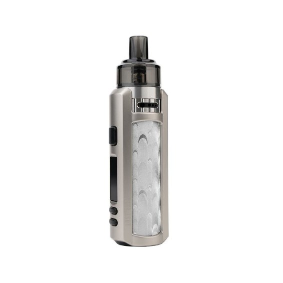Lost Vape Ursa Mini Pod Mod gümüş renkli, ay desenli şık elektronik sigara