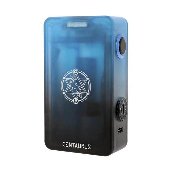 Lost Vape Centaurus P200 Mod Pod Mavi, Şeffaf Kasa, Centaurus Logolu