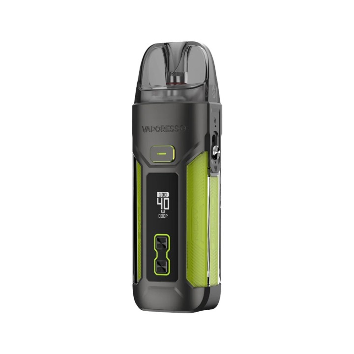 Vaporesso Luxe X Pro Pod Mod, Yeşil, 40W ekranlı elektronik sigara