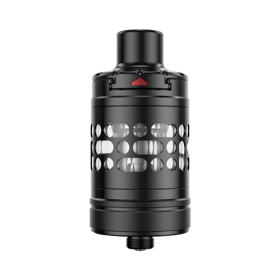 Aspire Nautilus 3SR Atomizer siyah, delikli camlı MTL tank.
