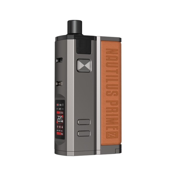 Aspire Nautilus Prime X Pod Mod Gri Kahverengi Deri Kaplama Elektronik Sigara