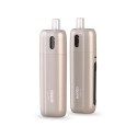 Aspire Fluffi Pod Mod açık bej/şampanya renkli, kompakt elektronik sigara cihazı.