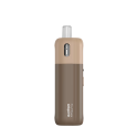 Aspire Fluffi Mini Pod Mod kahverengi/bej, kompakt elektronik sigara cihazı.