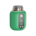 Aspire Proteus Mini E Hookah yeşil renkli, dijital ekranlı kompakt nargile cihazı.