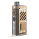 Aspire Cloudflask X Pod Mod şeffaf kahverengi, dijital ekranlı elektronik sigara