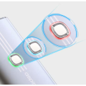 Aspire Cloudflask S Pod Mod indikatör ışıkları gösterimi yakından çekim.