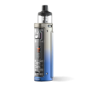 Aspire Veynom EX Pod Mod, şeffaf gövdeli, gümüş-mavi geçişli, ayarlanabilir elektronik sigara.