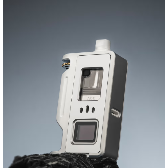 Aspire RAGA AIO Pod Mod Beyaz, kompakt ve şık elektronik sigara.
