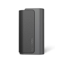 Aspire Vilter Power Bank gri, deri dokulu şık tasarımlı yedek pil.