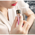 Aspire Vilter S Pod Mod pembe renk, sigara tipi ağızlık, şık kullanım.
