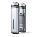 Aspire Flexus Peak gümüş pod mod elektronik sigara şeffaf gövde detaylı