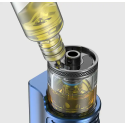 Aspire Flexus AIO Pod Mod mavi dolum detayı, likit doldurma.