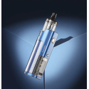 Aspire Flexus AIO Pod Mod mavi renkli, şık, kompakt elektronik sigara.