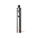 Aspire PockeX Pod Mod gümüş renkli, kompakt elektronik sigara cihazı.