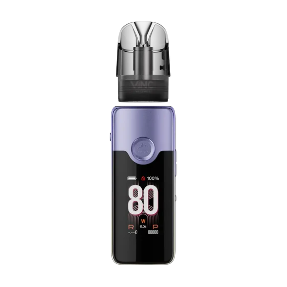 Voopoo Vinci E80 Pod Mod Mor renkli, dijital ekranlı elektronik sigara cihazı