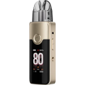 Voopoo Vinci E80 Pod Mod altın renkli, ekranlı elektronik sigara cihazı.