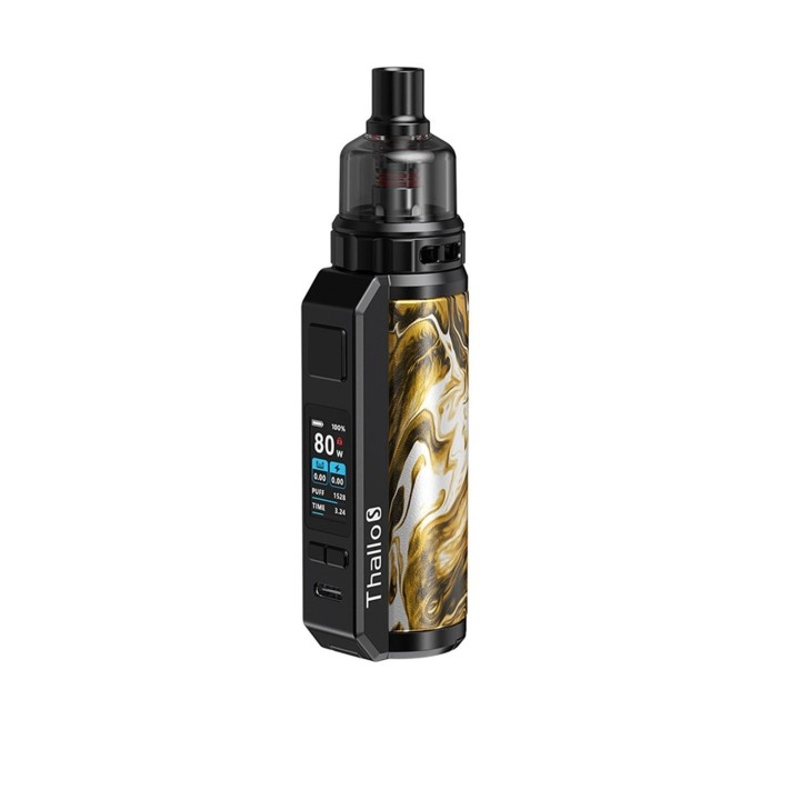 Smok Thallo S Pod Mod Siyah Altın Mermer Desenli Elektronik Sigara
