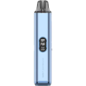 Vaporesso Vibe Pod Mod açık mavi, kompakt, 20W ekranlı elektronik sigara.