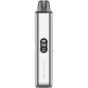 Vaporesso Vibe Pod Mod gümüş renk, kompakt dijital ekranlı elektronik sigara.