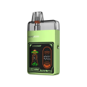 Vaporesso Eco Nano Pro Pod Mod yeşil, uzaylı temalı, kompakt elektronik sigara.