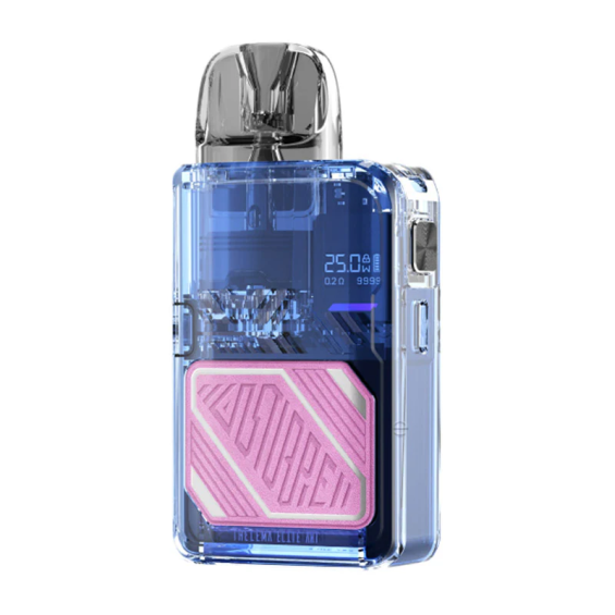 Lost Vape Thelema Elite 40 Art Pod Mod mavi şeffaf pembe detaylı
