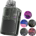 Lost Vape Thelema Elite 40 Art Pod Mod şeffaf karbon fiber ve renk seçenekleri.