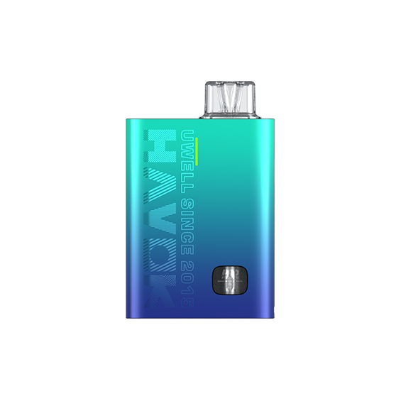 Uwell Havok R Pod Mod Mavi Yeşil Degradeli Kompakt Vaping Cihazı