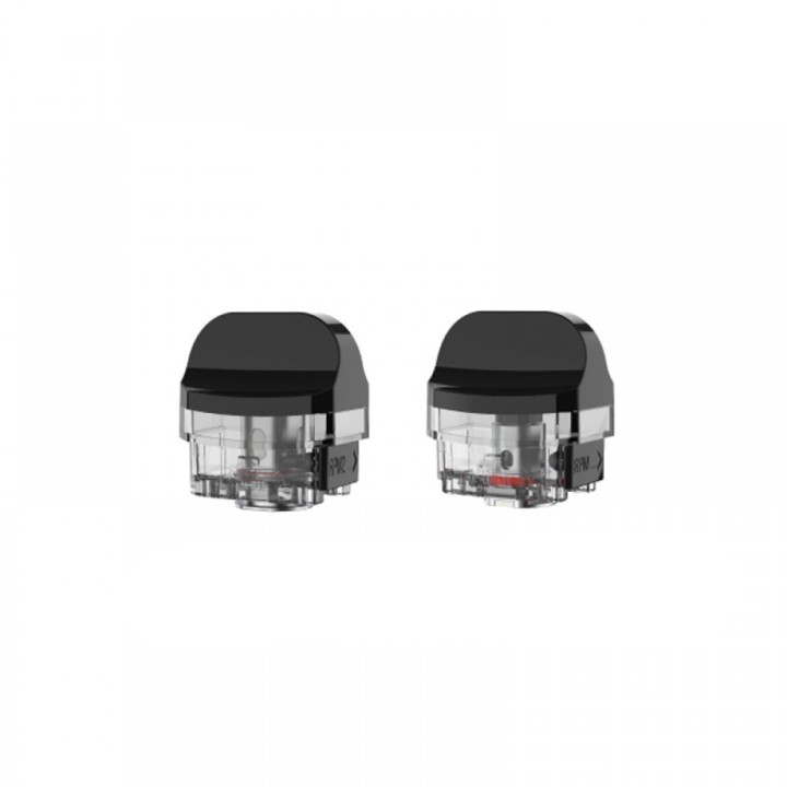 Smok Nord X Kartuş (2'li Paket) Şeffaf Siyah Yedek Kartuş