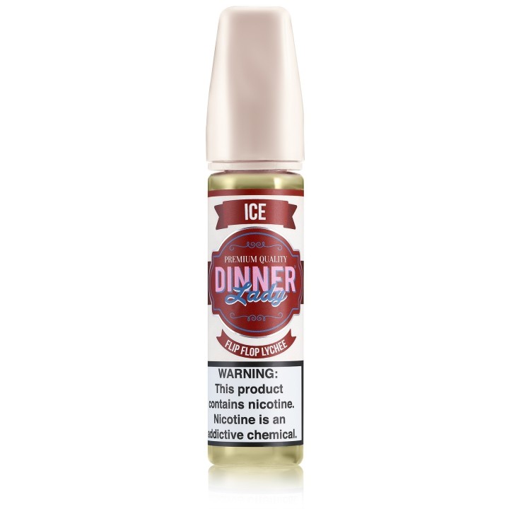 Dinner Lady Flip Flop Lychee Ice Salt Likit Premium Kalite E-Likit