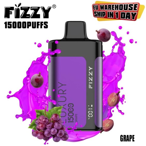 Fizzy Luxury 15000 Üzüm Aromalı Tek Kullanımlık Pod Cihazı