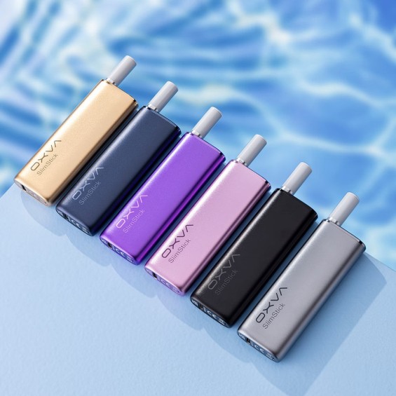 OXVA SlimStick Pod Mod renk seçenekleri, şık ve ince tasarım.