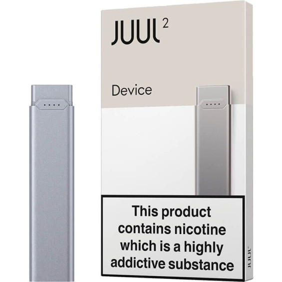Juul 2 Cihaz Pod Mod Gümüş Renk Vape Elektronik Sigara Kutusu