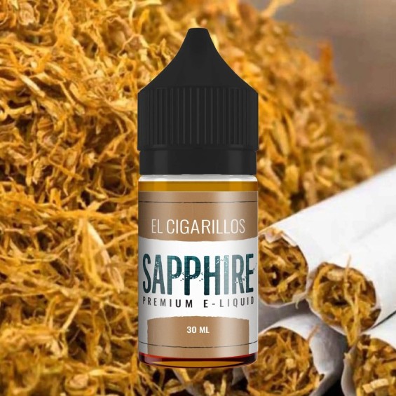 Sapphire El Cigarillos Premium E-Likit 30 ML Tütün Aromalı