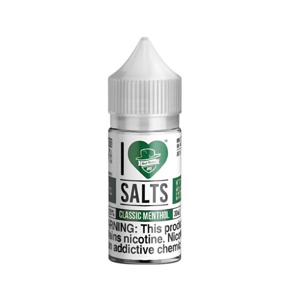 Mad Hatter Classic Menthol Salt Likit 30ml Beyaz Kapaklı Şişe