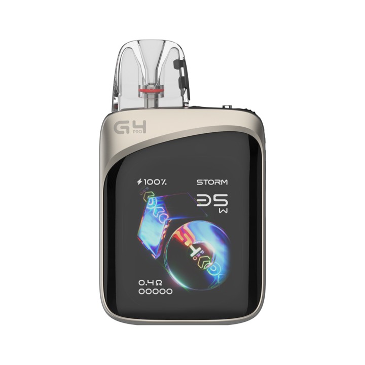 Uwell Caliburn G4 Pro Koko Pod Mod Açık Gri Renk, Ekranlı